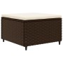Set muebles de jardín 6 piezas y cojines ratán sintético marrón by , Garden sets - Ref: Foro24-3308241, Price: 357,36 €, Disc...
