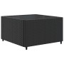 Set muebles de jardín 6 piezas y cojines ratán sintético negro by , Garden sets - Ref: Foro24-3308164, Price: 445,34 €, Disco...