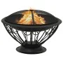 XXL-Stahlkohlenbecken mit Schürhaken 75 cm von vidaXL, Kamine - Ref: Foro24-311895, Preis: 159,42 €, Rabatt: %