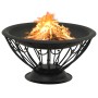 Brasero con atizador acero XXL 75 cm de vidaXL, Chimeneas - Ref: Foro24-311895, Precio: 160,97 €, Descuento: %