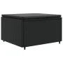 Set muebles de jardín 6 piezas y cojines ratán sintético negro de , Conjuntos de jardín - Ref: Foro24-3308243, Precio: 417,21...