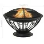 XXL-Stahlkohlenbecken mit Schürhaken 75 cm von vidaXL, Kamine - Ref: Foro24-311895, Preis: 159,42 €, Rabatt: %