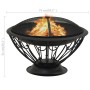 XXL-Stahlkohlenbecken mit Schürhaken 75 cm von vidaXL, Kamine - Ref: Foro24-311895, Preis: 162,12 €, Rabatt: %