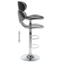 Küchenhocker 2 Einheiten Kunstleder schwarz von vidaXL, Küchenhocker - Ref: Foro24-323644, Preis: 131,81 €, Rabatt: %