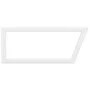 Soportes estante de lavabo 2 unidades trapecio acero blanco by , Supports and crossbars - Ref: Foro24-4007282, Price: 39,33 €...