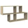Estantería de pared madera ingeniería roble Sonoma 100x20x53 cm by , Shelves and shelves - Ref: Foro24-848019, Price: 49,08 €...