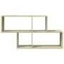 Estantería de pared madera ingeniería roble Sonoma 100x20x53 cm de , Estantes y estanterías - Ref: Foro24-848019, Precio: 48,...