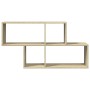 Estantería de pared madera ingeniería roble Sonoma 100x20x53 cm by , Shelves and shelves - Ref: Foro24-848019, Price: 49,08 €...