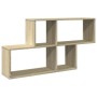 Estantería de pared madera ingeniería roble Sonoma 100x20x53 cm by , Shelves and shelves - Ref: Foro24-848019, Price: 49,08 €...