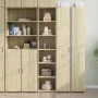 Aparador alto madera de ingeniería roble Sonoma 40x41x185 cm by , Sideboards - Ref: Foro24-3281668, Price: 85,93 €, Discount: %