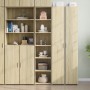 Aparador alto madera de ingeniería roble Sonoma 40x41x185 cm by , Sideboards - Ref: Foro24-3281668, Price: 86,99 €, Discount: %