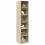 Hoher Schrank aus Sonoma-Eiche-Optik, 40x41x185 cm. von , Sideboards - Ref: Foro24-3281668, Preis: 85,93 €, Rabatt: %