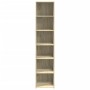Aparador alto madera de ingeniería roble Sonoma 40x41x185 cm by , Sideboards - Ref: Foro24-3281668, Price: 86,99 €, Discount: %