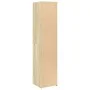 Aparador alto madera de ingeniería roble Sonoma 40x41x185 cm by , Sideboards - Ref: Foro24-3281668, Price: 85,93 €, Discount: %