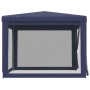 Partyzelt mit 4 blauen HDPE-Netzwänden 3x3 m. von , Zelte und Pavillons - Ref: Foro24-319227, Preis: 80,99 €, Rabatt: %