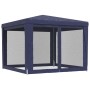 Partyzelt mit 4 blauen HDPE-Netzwänden 3x3 m. von , Zelte und Pavillons - Ref: Foro24-319227, Preis: 80,99 €, Rabatt: %