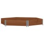 Arriate elevado hexagonal madera maciza pino marrón 160x160 cm by , Pots and planters - Ref: Foro24-4010320, Price: 73,07 €, ...