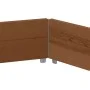 Arriate elevado hexagonal madera maciza pino marrón 160x160 cm by , Pots and planters - Ref: Foro24-4010320, Price: 66,56 €, ...
