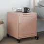 Nachttisch aus rosa Stahl 36x38,5x43,5 cm von , Nachttische - Ref: Foro24-846616, Preis: 49,23 €, Rabatt: %