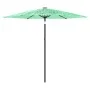 Sombrilla de jardín con poste de acero verde 268x268x226 cm by , Umbrellas - Ref: Foro24-4005103, Price: 91,72 €, Discount: %