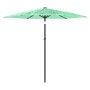 Sombrilla de jardín con poste de acero verde 268x268x226 cm de , Sombrillas - Ref: Foro24-4005103, Precio: 83,09 €, Descuento: %