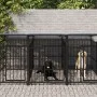 Außenzwinger mit Stahldach 15,02 m² von , Hundehütten und Zäune - Ref: Foro24-3124595, Preis: 2,00 €, Rabatt: %