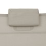 Tumbona de aluminio textilene crema de vidaXL, Tumbonas - Ref: Foro24-310502, Precio: 149,47 €, Descuento: %