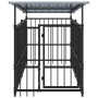 Außenzwinger mit einem Dach aus Stahl, 1,88 m². von , Hundehütten und Zäune - Ref: Foro24-3124588, Preis: 267,99 €, Rabatt: %