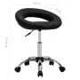 Black synthetic leather work chair with wheels by vidaXL, Office chairs - Ref: Foro24-323664, Price: 72,58 €, Discount: %