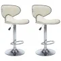 Kitchen stools 2 units cream-colored synthetic leather by vidaXL, Kitchen stools - Ref: Foro24-323647, Price: 137,17 €, Disco...