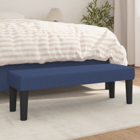 Blauer Stoffbank 100x30x30 cm von , Banken - Ref: Foro24-346650, Preis: 47,87 €, Rabatt: %