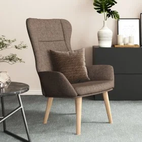 Sillón de relax de tela gris taupe de , Sillones - Ref: Foro24-341403, Precio: 128,84 €, Descuento: %