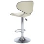 Kitchen stools 2 units cream-colored synthetic leather by vidaXL, Kitchen stools - Ref: Foro24-323647, Price: 139,78 €, Disco...