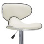 Kitchen stools 2 units cream-colored synthetic leather by vidaXL, Kitchen stools - Ref: Foro24-323647, Price: 139,78 €, Disco...