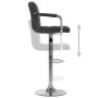 Küchenhocker aus dunkelgrauem Stoff von , Küchenhocker - Ref: Foro24-283410, Preis: 92,98 €, Rabatt: %