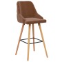 Küchenhocker, 2 Stück, braunes Samtgewebe von , Küchenhocker - Ref: Foro24-289471, Preis: 194,46 €, Rabatt: %