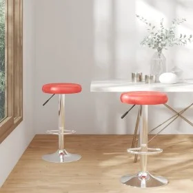 Küchenhocker 2 Stück Kunstleder Rot von , Küchenhocker - Ref: Foro24-333099, Preis: 95,29 €, Rabatt: %