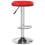 Kitchen stools 2 units synthetic leather red by , Kitchen stools - Ref: Foro24-333099, Price: 97,08 €, Discount: %