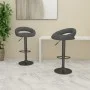 Küchenhocker, 2 Stück, dunkelgrauer Samt von , Küchenhocker - Ref: Foro24-333270, Preis: 137,36 €, Rabatt: %