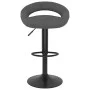Küchenhocker, 2 Stück, dunkelgrauer Samt von , Küchenhocker - Ref: Foro24-333270, Preis: 137,36 €, Rabatt: %
