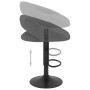 Taburetes de cocina 2 unidades terciopelo gris oscuro de , Taburetes de cocina - Ref: Foro24-333270, Precio: 140,20 €, Descue...