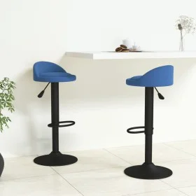 Küchenhocker, 2 Stück, blauer Samt von , Küchenhocker - Ref: Foro24-333605, Preis: 107,88 €, Rabatt: %