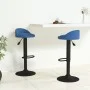 Taburetes de cocina 2 unidades terciopelo azul de , Taburetes de cocina - Ref: Foro24-333605, Precio: 107,88 €, Descuento: %