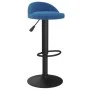 Taburetes de cocina 2 unidades terciopelo azul de , Taburetes de cocina - Ref: Foro24-333605, Precio: 107,88 €, Descuento: %