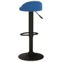 Taburetes de cocina 2 unidades terciopelo azul de , Taburetes de cocina - Ref: Foro24-333605, Precio: 107,88 €, Descuento: %