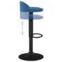 Taburetes de cocina 2 unidades terciopelo azul de , Taburetes de cocina - Ref: Foro24-333605, Precio: 107,88 €, Descuento: %