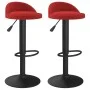 Küchenhocker 2 Stück in rotem Samtweinrot von , Küchenhocker - Ref: Foro24-333607, Preis: 114,13 €, Rabatt: %