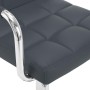 Taburetes de cocina 2 unidades cuero sintético gris de vidaXL, Taburetes de cocina - Ref: Foro24-323628, Precio: 148,85 €, De...