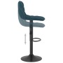 Küchenhocker, 2 Stück, blauer Samt von , Küchenhocker - Ref: Foro24-333995, Preis: 127,53 €, Rabatt: %