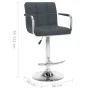 Küchenhocker 2 Einheiten graues Kunstleder von vidaXL, Küchenhocker - Ref: Foro24-323628, Preis: 146,13 €, Rabatt: %